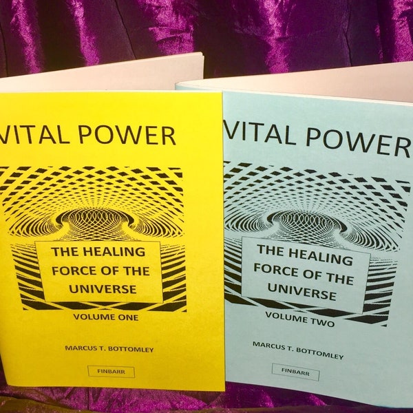 VITAL POWER The Healing Force of The Universe By Marcus Bottomley - Magick Spells Rituals Occult Books Occultism Witch Witchcraft Grimoire