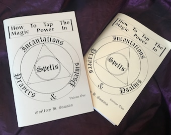 How To Tap The MAGIC POWER In INCANTATIONS - Spells Rituals Occult Books Grimoire Goetia Witchcraft Witch Occultism Satanism
