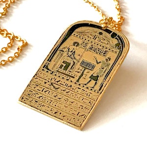 Stele Of Revealing OTO Thelema Alestair Crowley Magick Magic Ceremonial Witchcraft Talisman Occult Pendant