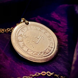 Seal of Lucifer Sigil Traditionally Hand Crafted Grimoire Goetia Satan Demon Magick Magic Ceremonial Witchcraft Talisman Occult Pendant
