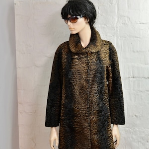 Black fur half jacket best sale