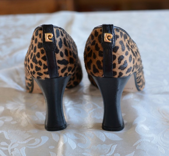 women shoes PIERRE CARDIN Leopard-print calf hair… - image 3