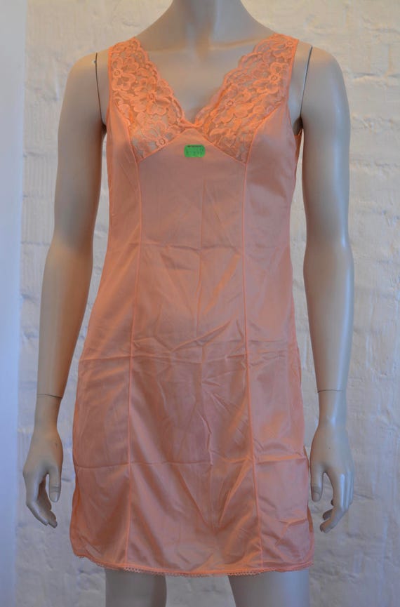 Lingerie Lace Slip Dress Silky Satin Pyjama Dress… - image 2