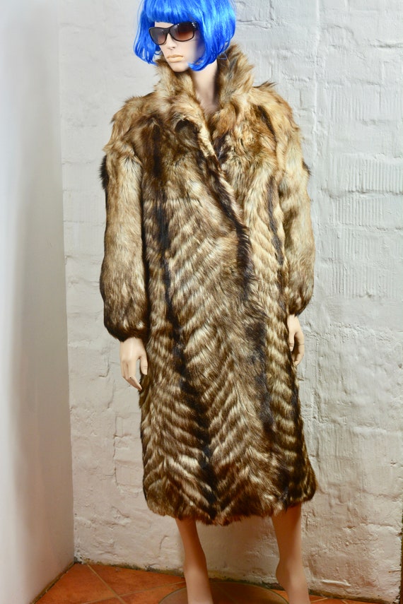 Real fur coat Brown coat, Vintage fur coat, Winte… - image 2