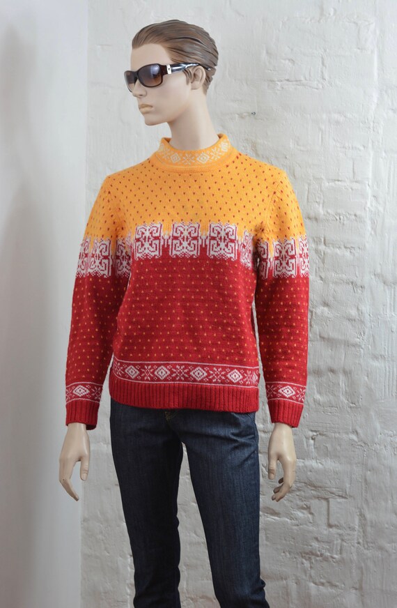 Vintage Knitted Sweater By VITTORIO ROSSI Sweater 
