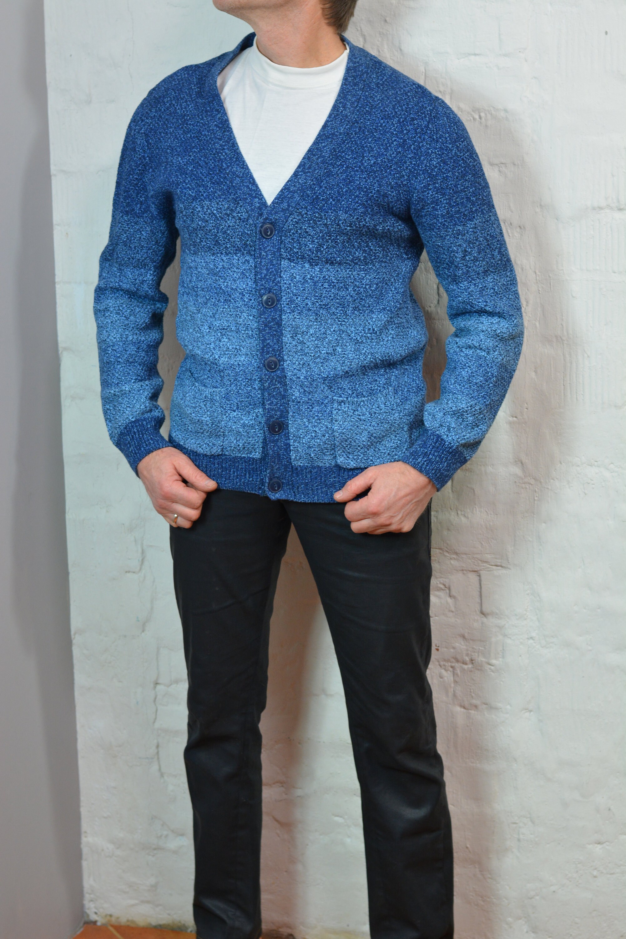 80's 90's Cardigan Sweater by JEANS 