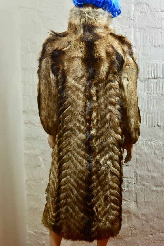 Real fur coat Brown coat, Vintage fur coat, Winte… - image 7