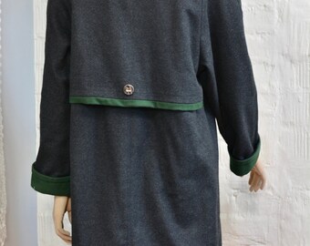 Germany製 Vintage LODEN Coat ローデン　Poncho Vintage Loden Cape Coat, Loden Jacket, Austrian Cape, Dirndl