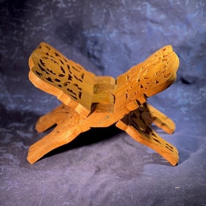 Hand Carved Indian Book Stand