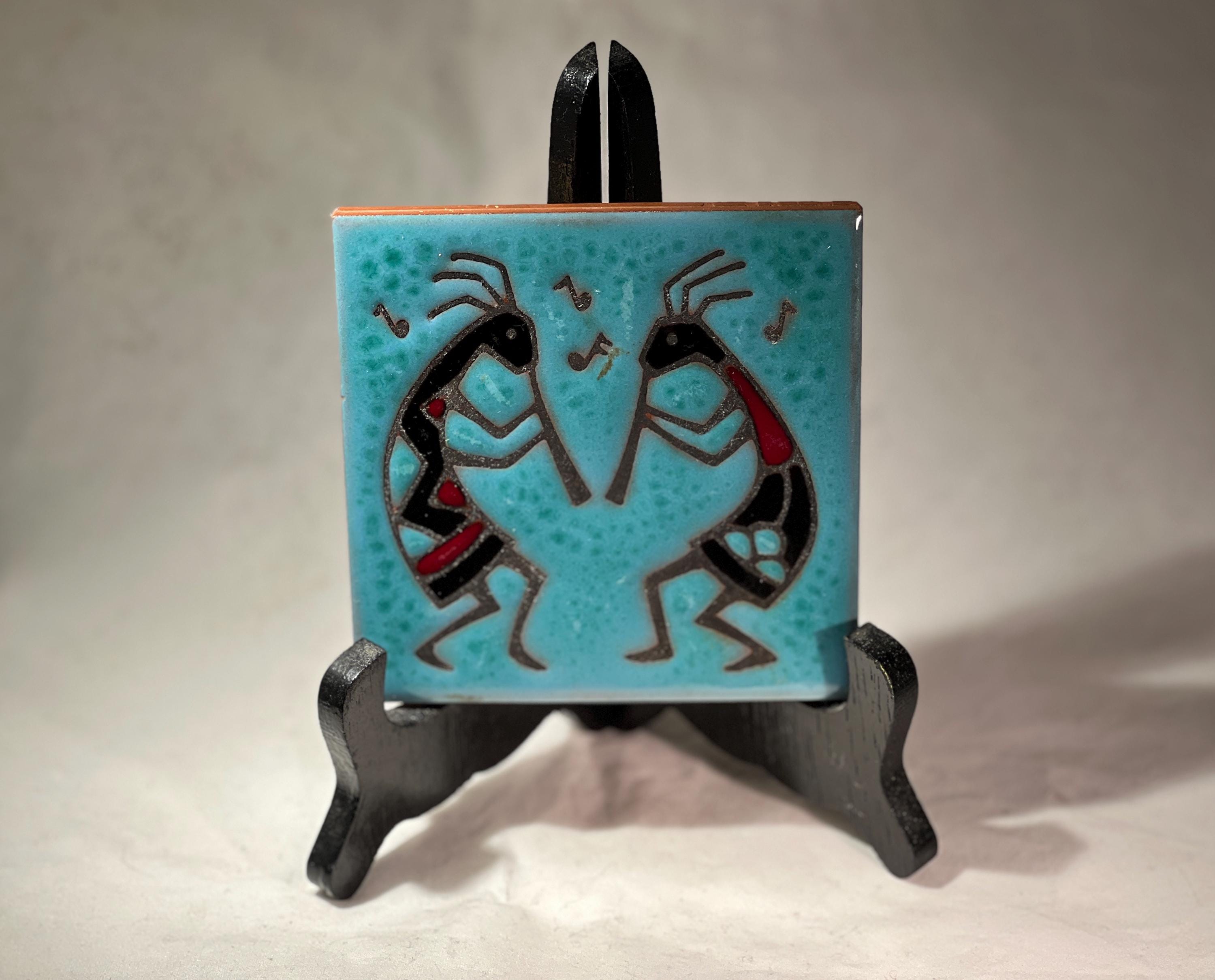 Kokopelli Tile - Etsy