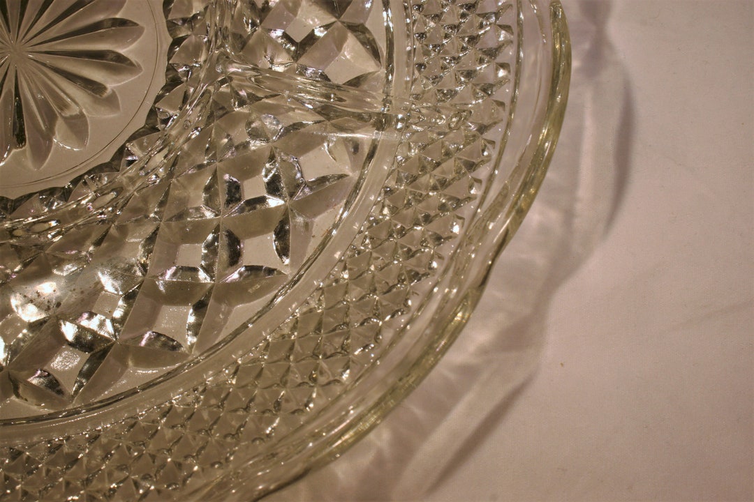 Wexford Anchor Hocking Divided Serving Dish Etsy