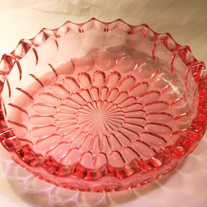 Pink Glass Bowl