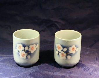 Traditional Japanese Teacups * Set of 2