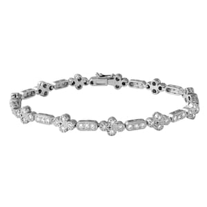 Diamond Bracelet in 14K White Gold  | 263562