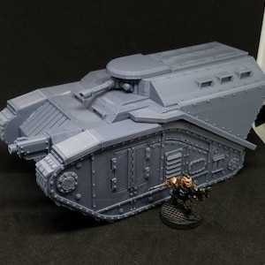 Rogue Pattern Mk4-2a Armored Transport &quot;Tortoise&quot; (Imperial Guard Troop Transport Tank Alternate Model For Tabletop Wargaming In Space)
