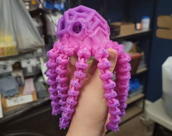 Flexible Void Octopus 3D Printed Articulated Toy