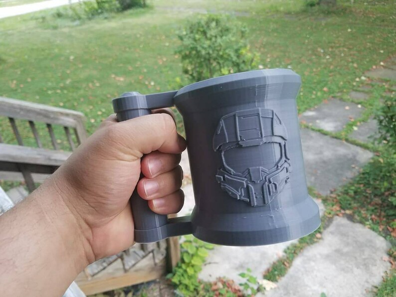 Halo Pop/Soda/Drink Can Holder Mug image 5
