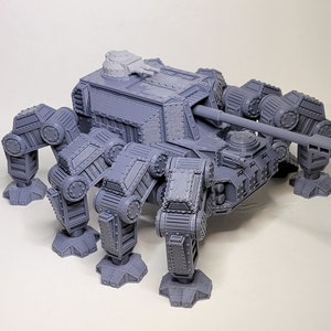 Goliath Spider Tank (Alternate Model For Tabletop Wargaming In Space)