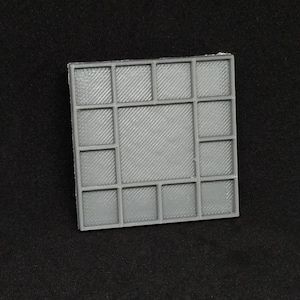 Tile Pattern #4 3D Printed Texture Stamp For Tabletop Wargaming/RPGs, Crafting, Dollhouses, And Sculpting