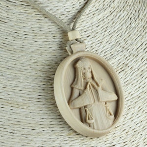 Santa muerte pendant Santa muerte necklace