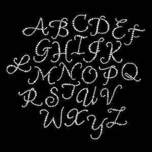 Strass Diamanté Gem Acrílico Grande 5 cm/2" Letra Alfabeto Artesanal Adesivo Autoadesivo