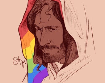 Queer In Christ • **DIGITAL DOWNLOAD** • 8"x10"