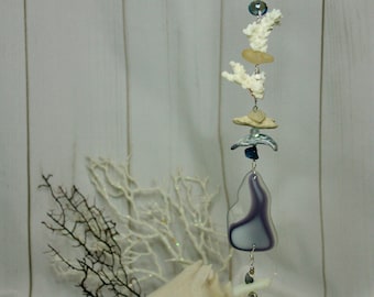 Mermaid Tears Sun Catcher - Sea Glass Sun Catcher