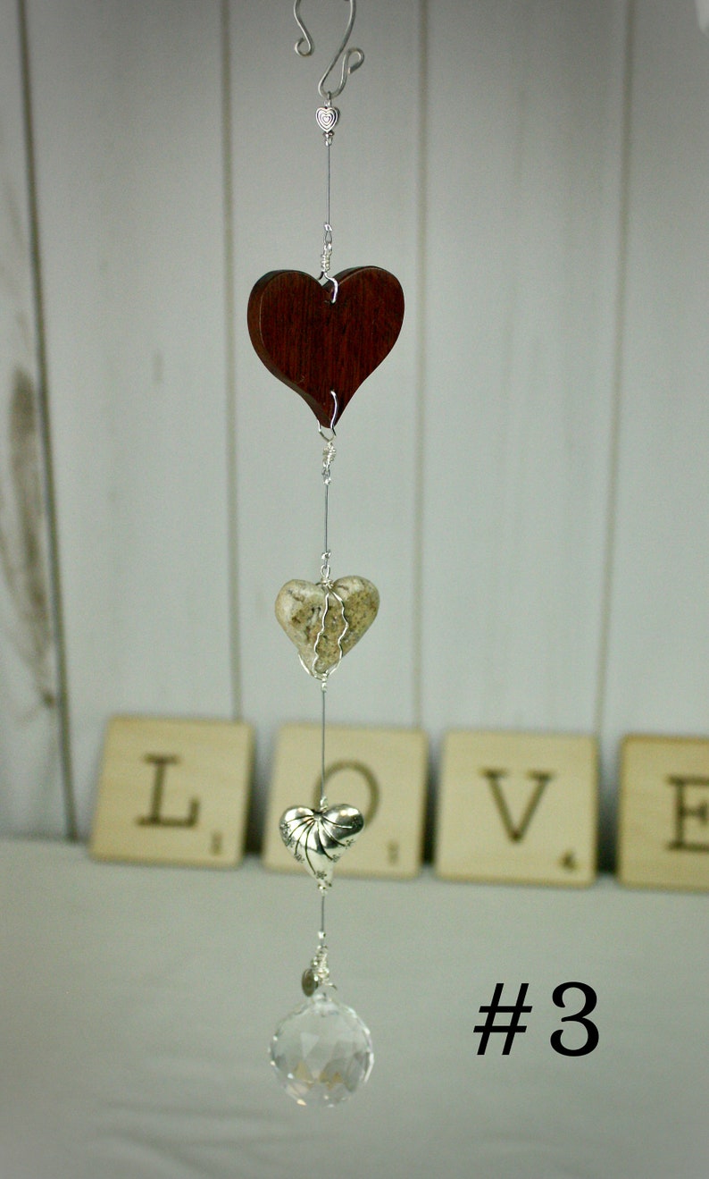 HEART Sun Catchers, Just Love Sun Catchers (#3) - 12 inches