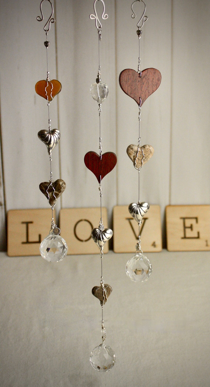 HEART Sun Catchers, Just Love Sun Catchers image 1