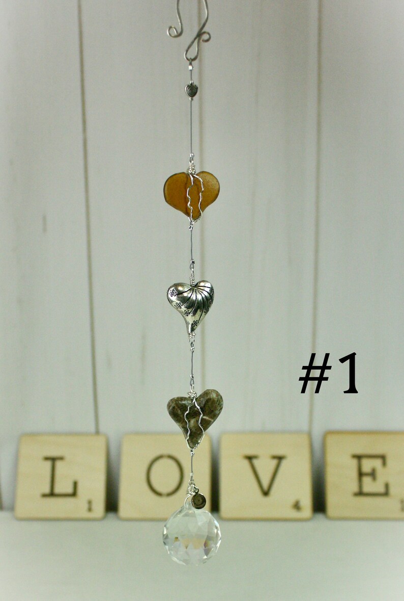 HEART Sun Catchers, Just Love Sun Catchers (#1) - 11 inches