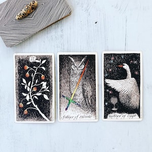 Schnelle 3-Karten-Tarotlesung