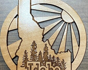 Sunny Idaho Ornament