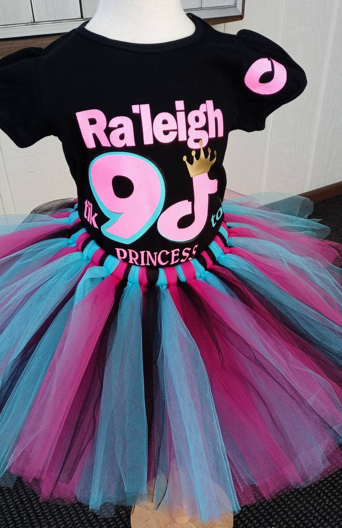 TikTok Inspired Birthday Tutu Girls TikTok Birthday Outfit Etsy