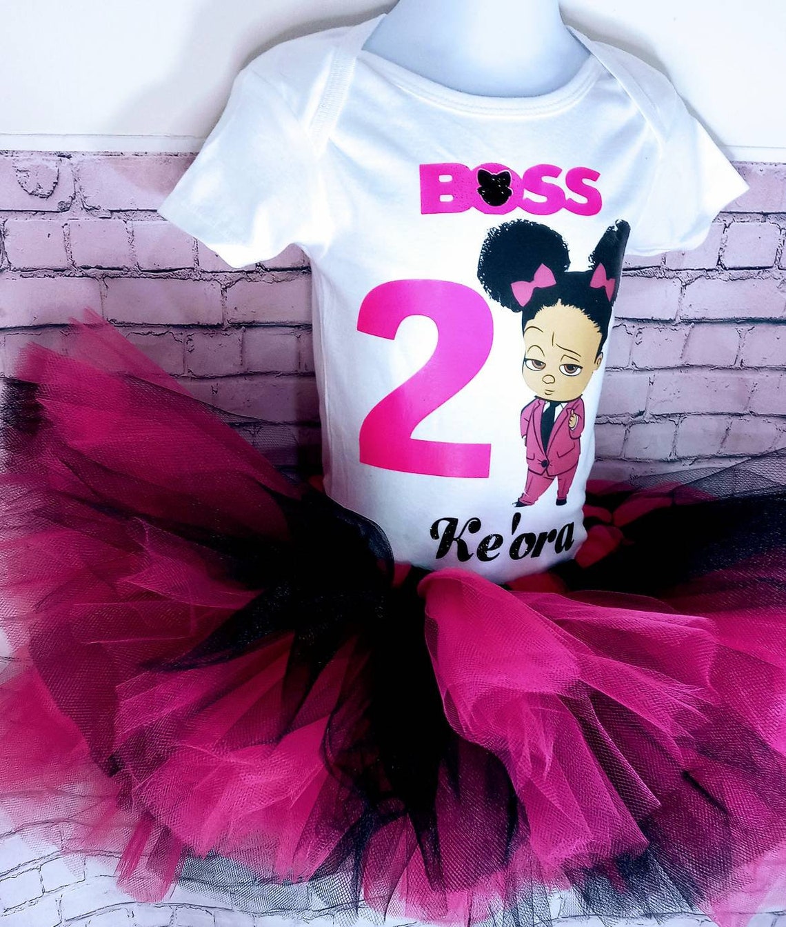 Boss Baby Outfit for Baby Girl Boss Baby Girl Custom Etsy