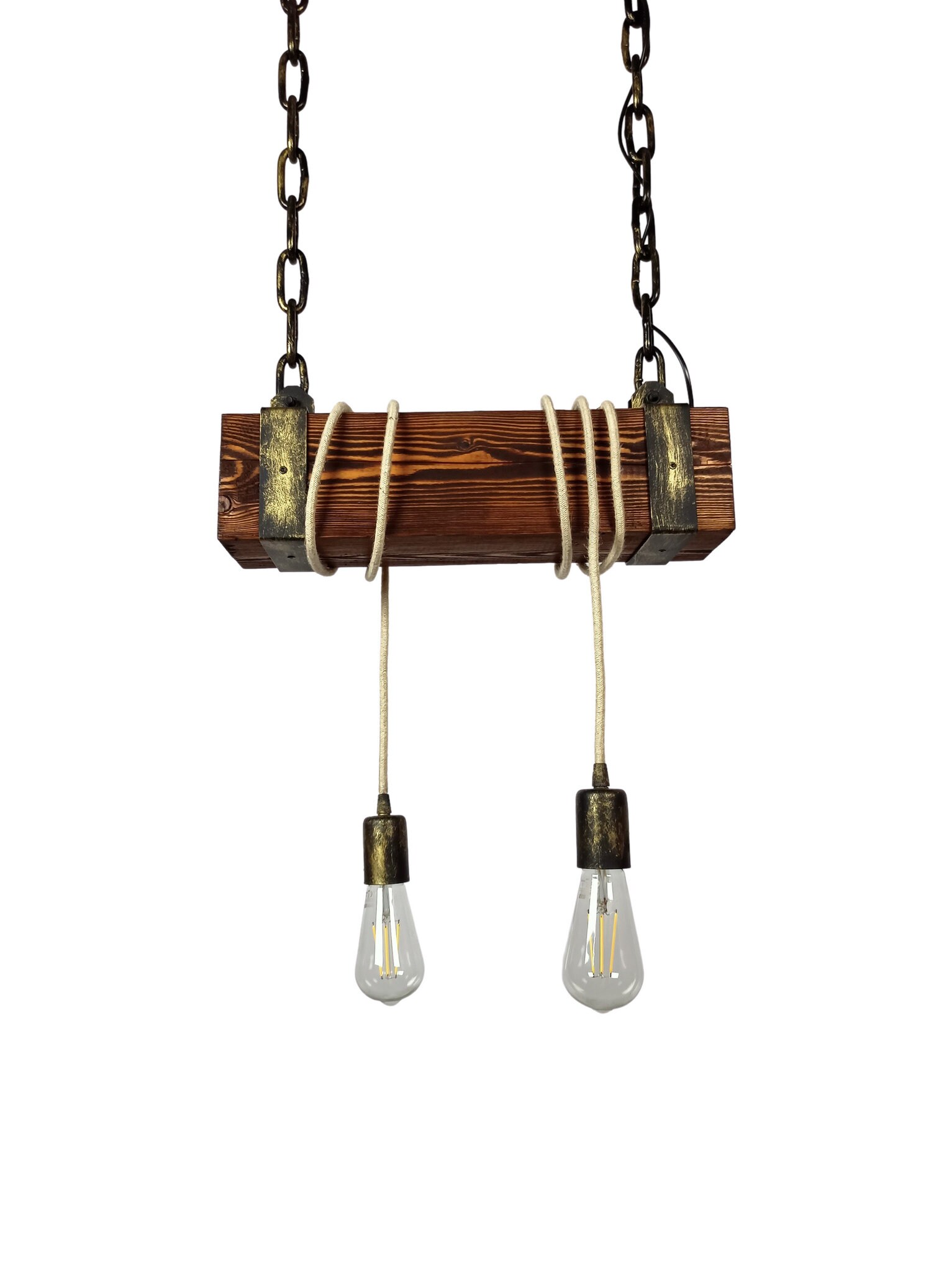 Lampe À Faisceau Rustique