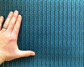 DARK TEAL Braided Genuine Leather 12x12 quot sheet, Leather Fabric, Wholesale leather, Leather for Earrings, Purses, shoes, accessories