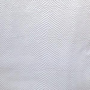 6&quot;x8&quot; IJZIG WIT Slangenleer echt leerblad, Fishscale lederen stof, groothandel leer, leer voor oorbellen, portemonnees, accessoires