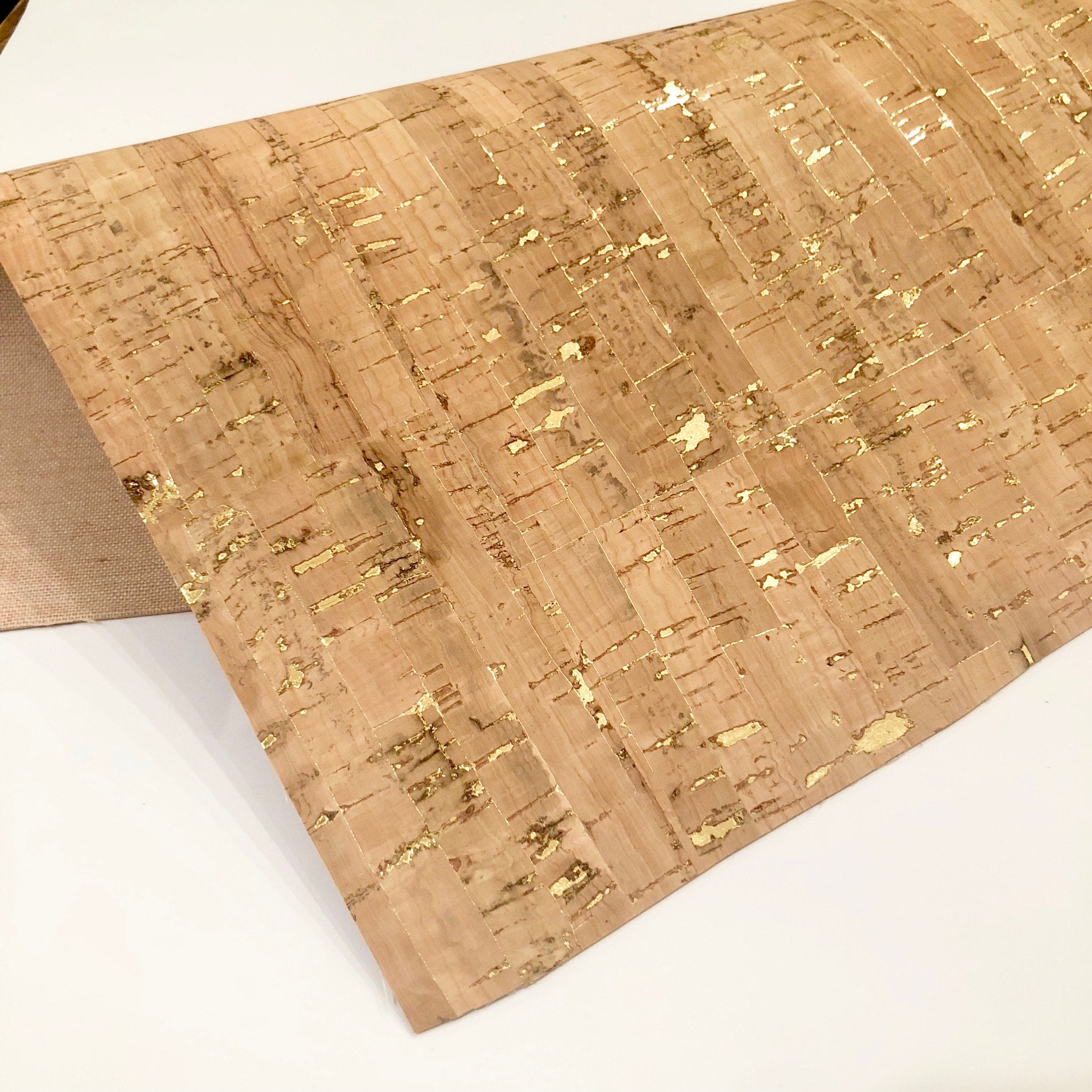 PALM LEAF Cork Fabric 12x12 Sheet for DIY Earrings Hair Etsy