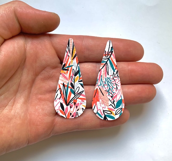 Wholesale faux leather earrings deals