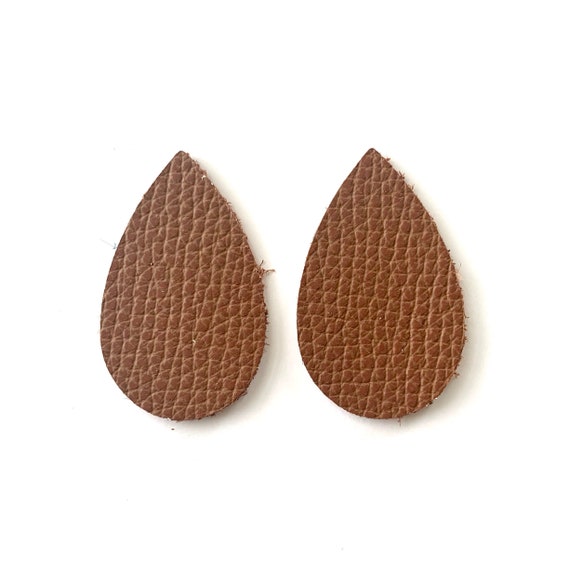 Genuine leather earrings wholesale sale