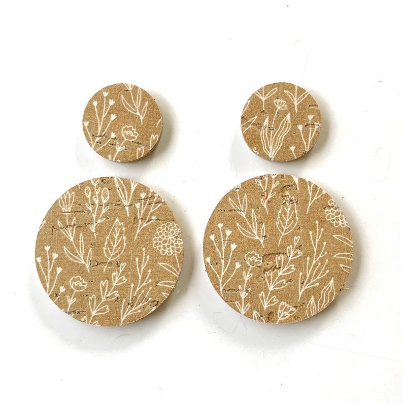 New Patriotic Red White Blue Leopard Print Double Circle - Etsy