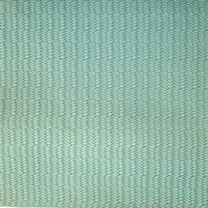 6&quot;x8&quot; SEAFOAM GREEN Braided Genuine Leather sheet, Fishtail Leather Fabric, Wholesale leather, Leather for DIY Earrings, Purses, accessories