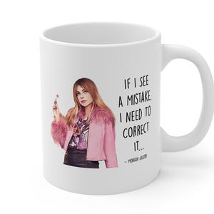 Morgan Gillory Cartoon Drawing Lapd TV Show Merch Coffee Mug Gifts (Ship from USA, takes 5-10 days)