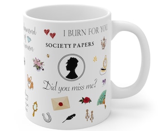 Did you Miss Me Dearest Gentle Reader TV Show Quotes Merchandise Mug Gifts (Ship from USA, 7-10days)