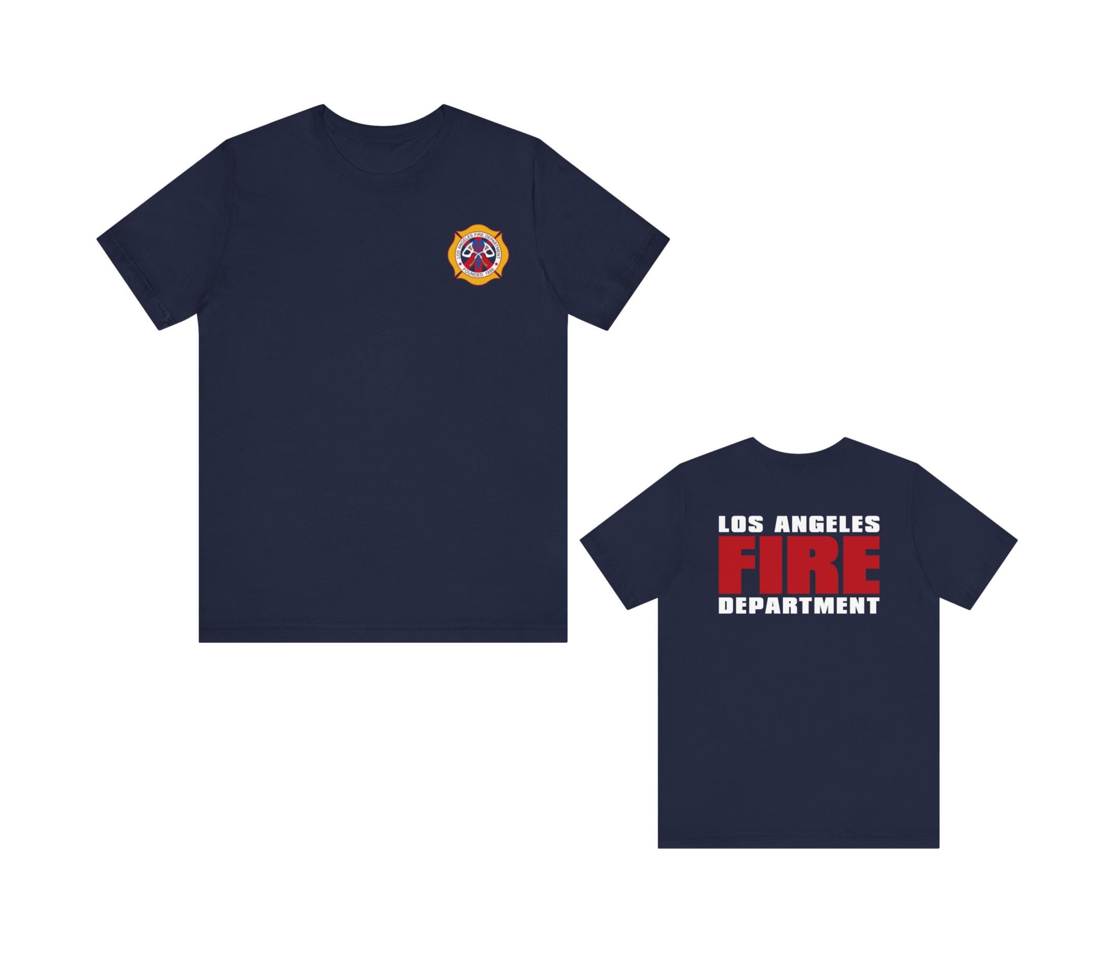 118 Shirt LA Fire Department Shirt 911 Merchandise T-shirt (ships