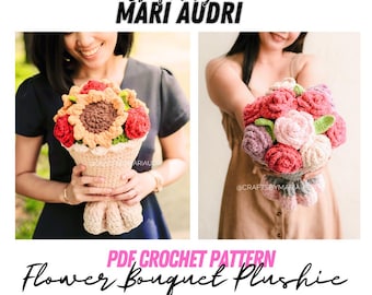 Flower Bouquet Crochet Pattern