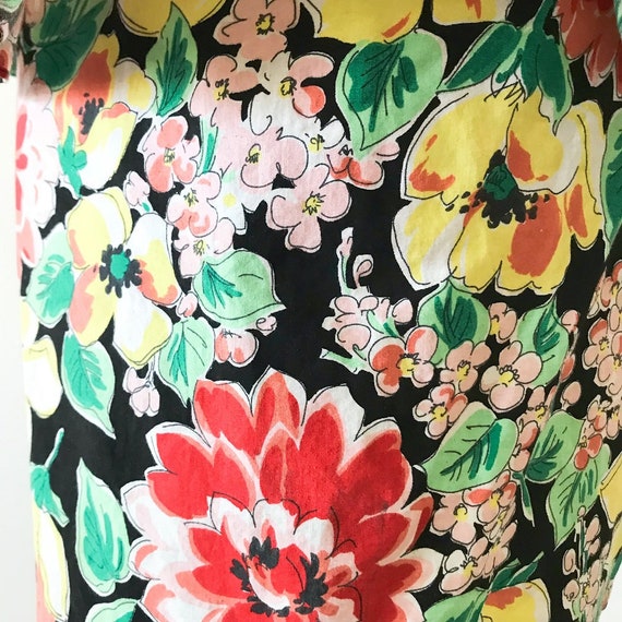 vintage dress layered dress floral dress midi dre… - image 10