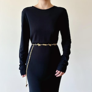 sachin and babi light blue dress Lauren Ralph Lauren Women's Petite Puff-Sleeve Dress (4P, Black/White) main image 1
