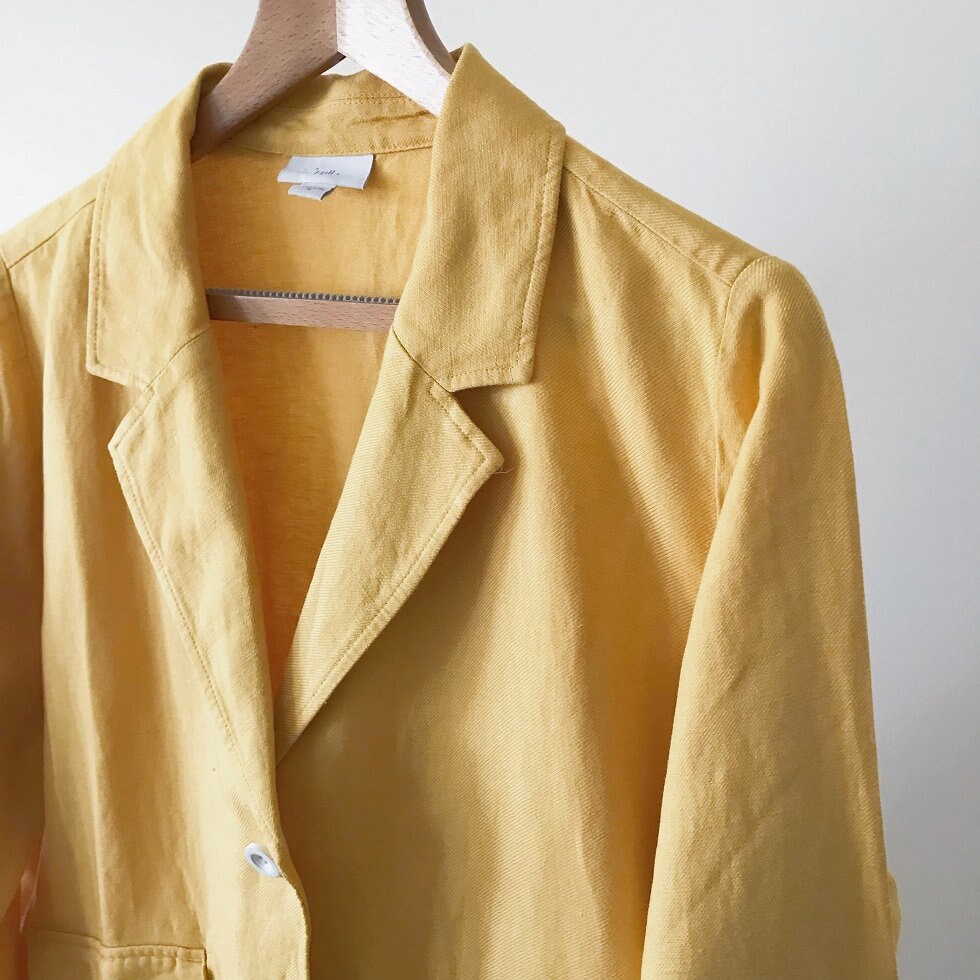 argue⭐︎ ANTIQUE DUSTY DYE LINEN JACKET AA132 - Susan's Jacket - 100% Linen – Fridaze - Linen Redefined
