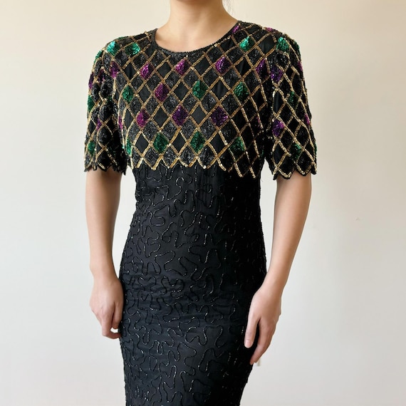 gingham smocked dress Maxi Black / M bust 39 (smocked) length The Charlotte Dress in Wedding Dresses In Cheap Prices Color:Black, Taupe Trim